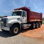 2014 Mack GU713 Tri-Axle Dump Truck